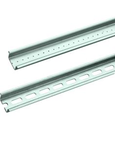 HAGER - A099B - Rail Din symétrique électrozingué bichromaté prof 15mm l 25mm long 2m