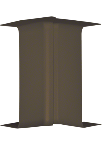 HAGER - ATA207548014 - Angle Intérieur variable ATA 20X75 Marron