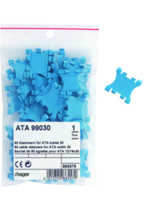 HAGER - ATA99030 - Sachet 50 agrafes pour ATA 12/16x30