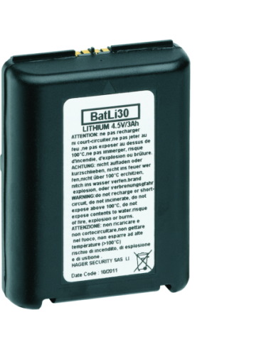 HAGER - BATLI30 - Pile lithium 4,5V / 3AH