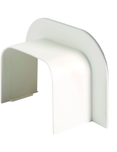 HAGER - CLM500659 - Joint de mur p CLM50065 p50mm h65mm IK08-IK10 PVC rigide RAL 9010 blanc paloma