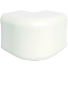 HAGER - CLM650903 - Angle extérieur p CLM65090 p65mm h90mm IK08-IK10 PVC rigide RAL9010 blanc paloma