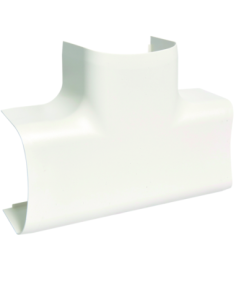 HAGER - CLM650908 - Té p CLM65090 p 65mm h 90mm IK08-IK10 PVC rigide RAL 9010 blanc paloma