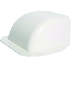 HAGER - CLM7512561 - Passage de mur p CLM75125 p 75mm h 125mm IK08-IK10 PVC RAL 9010 blanc paloma