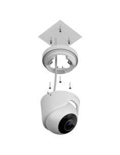 Ajax TurretCam 5 blanc | Caméra IP 5 MP IA PoE 2