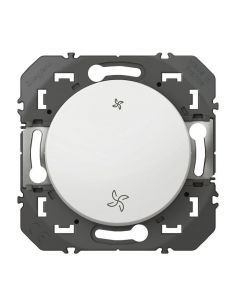 Legrand Dooxie 600006 - Poussoir commande VMC blanc