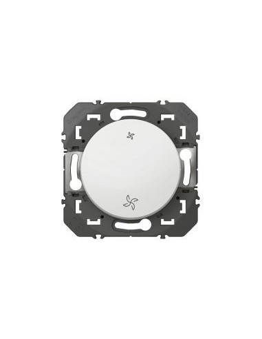 Legrand Dooxie 600006 - Poussoir commande VMC blanc
