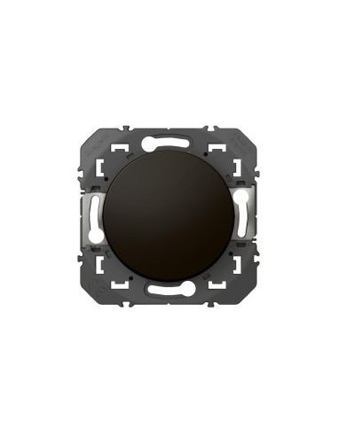Legrand - 600204 - Poussoir simple dooxie 6A 250V~ finition noir mat