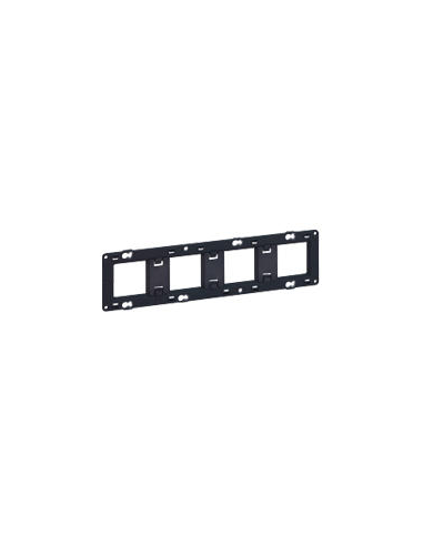 Legrand 080254 - Support Batibox 4 postes 10 modules