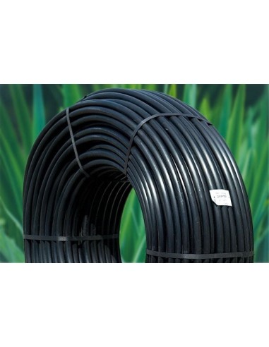 ELYDAN - 4585 - POLYTER tube en PEBD pour irrigation/arrosage - 25x2,8mm - 6 Bar - Couronne 100m