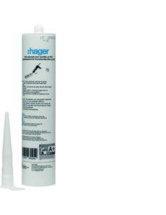 HAGER - ATAGLUECART - Cartouche colle spéciale pour profilés en PVC 2