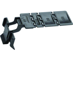 HAGER - BA7CLIP - Clip pour goulottes Agrafes sécables pour BA7-BA7bleu et HA7 toutes les leurs 2