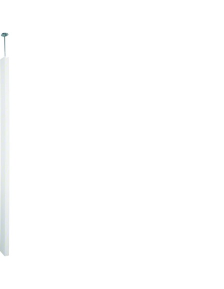 HAGER - DAS24527009010 - Colonne officea double face fixation vérin 2700-3000mm RAL9010 blanc paloma