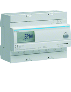 HAGER - EC364M - Compteur d'énergie électrique triphasé direct 100A - homologation MID 2