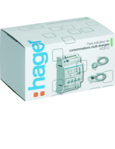 HAGER - EC453 - Pack afficheur modulaire des consommations multi-énergies RT2012 2