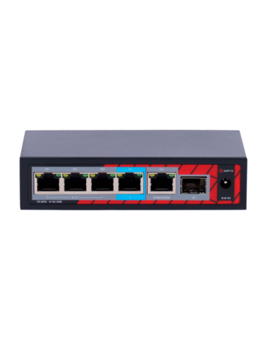 Safire SF-POE-EXT0604-60 - Extendeur PoE 4 ports 60W