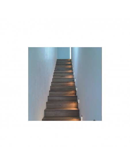 Balise escalier couloir LED Randy Finition Grise 1.5W