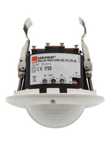 B.E.G. - 92735 - PD4-M-TRIO-DIM-FP détecteur de présence trio 2 x 1-10V + 1 NO faux plafond