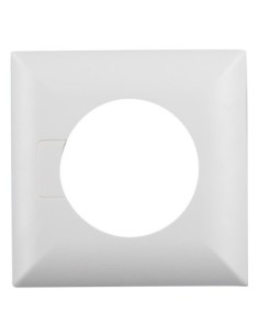 B.E.G. - 92991 - Cadre carré PD3N-FP blanc mat à clip pour détecteur PD3 faux plafond