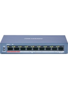 Hikvision - 301801293 - Switch POE non managed 8 ports budget PoE 60W