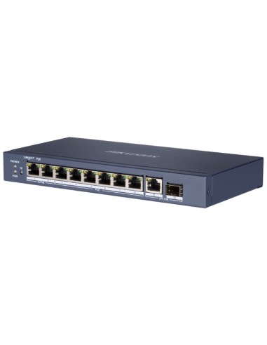 Hikvision - 301801513 - Switch POE non managed 8 ports Gigabit