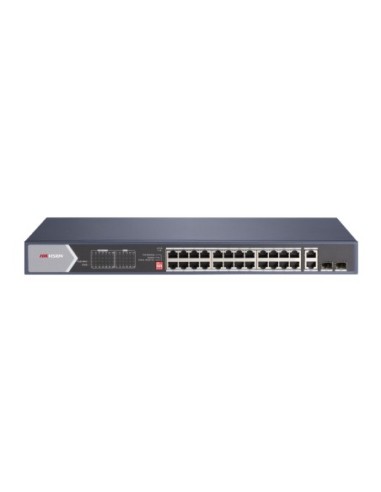 Hikvision - 301801519 - Switch POE non managed 24 ports Gigabit