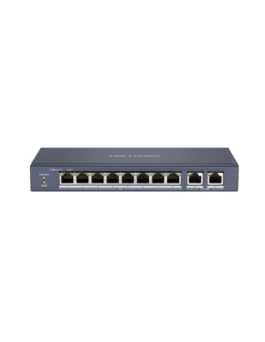 Hikvision - 301801717 - Switch POE non managed 8 ports budget PoE 60W