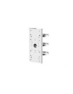 Hikvision - 302701533 - Hikvision Adaptateur poteau, en inox, blanc