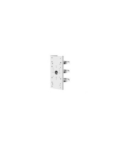 Hikvision - 302701533 - Hikvision Adaptateur poteau, en inox, blanc