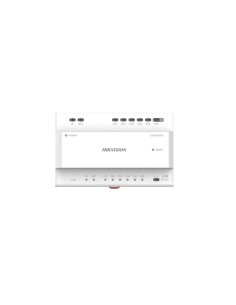 Hikvision - 305301460 - 2Sils Distri, 1 RJ45, 6x connecteur 2Sils, DinRail