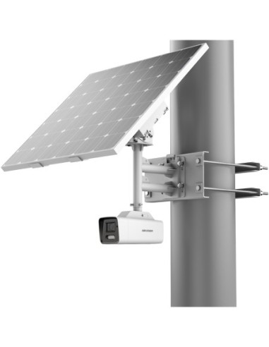 Hikvision - 311320091 - Caméra Solaire  4MP avec batterie, Fix 2.8mm, IP67, Whitelight 30m, WDR 130dB