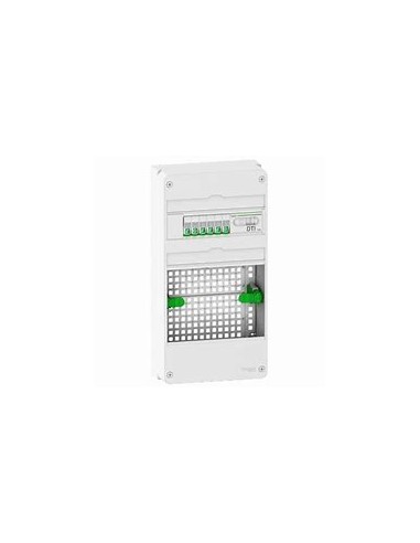 Schneider lexcom home coffret communication - grade 2 tv box essential - 6 rj45 - resi9 13 modules 3 rangées
