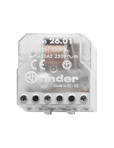 Finder - Tl2b2301no - Télérupteur  de boîte 230v 10A 1no