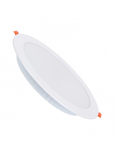 Dalle LED Ronde Slim 18W Coupe Ø 188mm