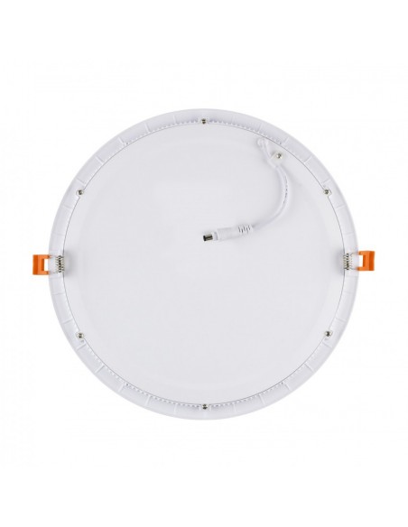 Dalle LED Ronde Extra-Plate 24W Coupe Ø 289 mm