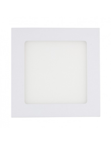 Dalle LED Carrée Extra Plate 18W Coupe pas cher