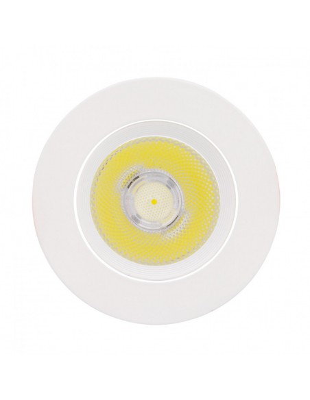 Spot Downlight LED Orientable COB Rond (UGR19) 15W blanc Coupe Ø90mm CRI92 Expert Color