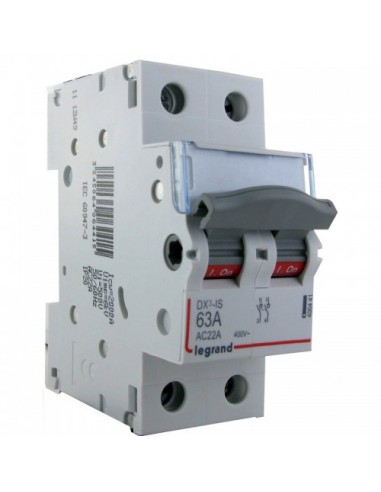 Legrand 406441 – Interrupteur-sectionneur DX³-IS 2P 63A