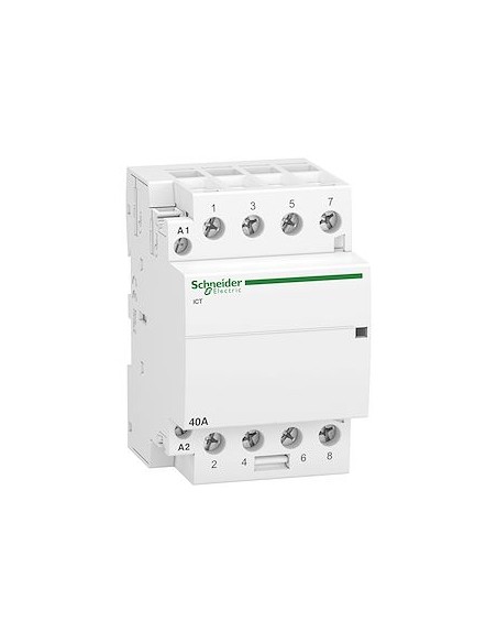 Contacteur iCT 4P 40A 4NO Schneider A9C20844