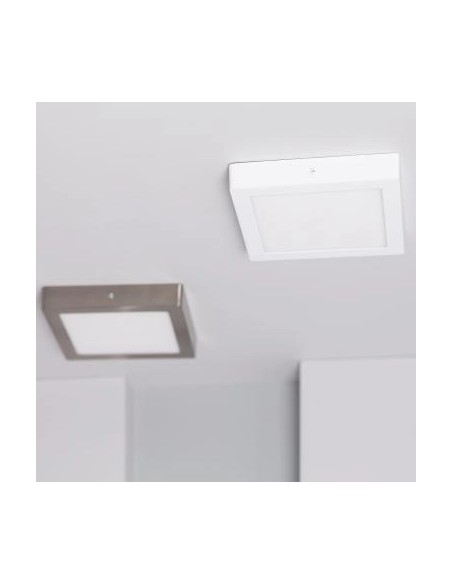 BRICOELECT - BR407 - Plafonnier LED Carré 18W 225x225 mm