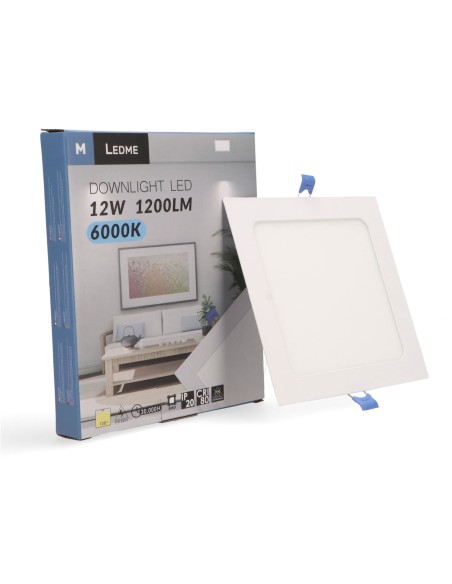 Dalle LED Carré Slim 12W - Ledme BRLM5227
