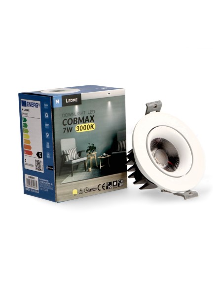 Spot Downlight LED Orientable Cobmax 7W - Ledme BRLM4162