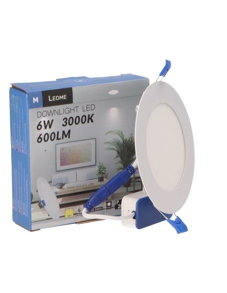 Dalle LED Circulaire Slim 6W - Ledme BRLM5202