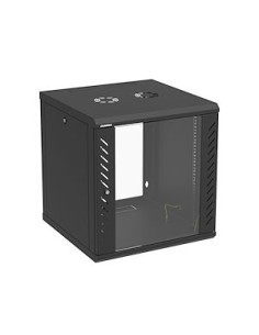 GIGAMEDIA - COF12U2P6MN - Baie informatique 600X600X600mm Coffret 19' MODULBOX 12U prof 600 mm - Noir