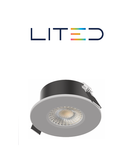 LITED - MIS06-001 - Downlight MISTRAL Blanc 2700/3000/4000K 6W 60° dimmable  TRIAC