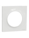 S520702 Plaque Odace Styl blanche 1 poste Schneider