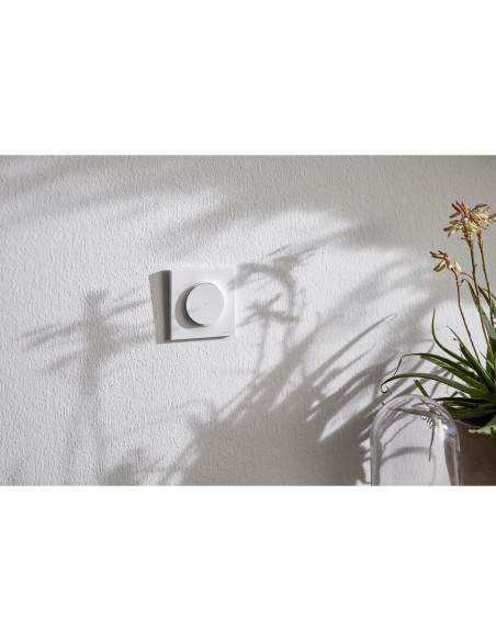 S520702 Plaque Odace Styl blanche 1 poste Schneider