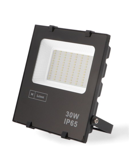 Projecteur LED SMD Pro 30W 6000K IP65 IK08 - Ledme BRLM6658