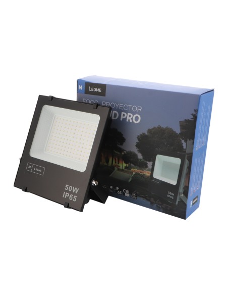 Projecteur LED SMD Pro 50W IP65 IK08 - Ledme BRLM6663