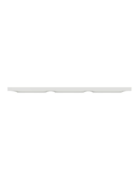 S520706 Plaque Odace Styl blanche 3 postes Schneider
